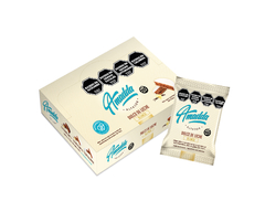 Alfajor BLANCO relleno de dulce de leche con baño de repostería Sin TACC 55g x 12u - comprar online