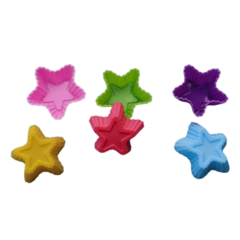 MOLDE SILICONA ESTRELLA 3 CM JABON VELA REPOSTERIA