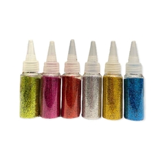 SET 6 PIGMENTOS GLITTER TARRO GRANDE