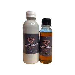 Resina Aqua Glass Joyas x 0.375lts. - GRIS CLARO