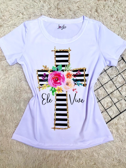 T-shirt Feminina Adulta Mãe e Filha Cacheadas - Lovilu - Galuka