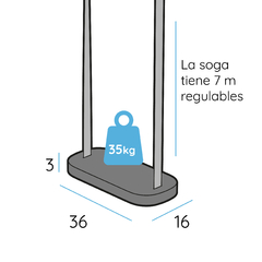 Hamaca Blanda Gris Visón - Nuyi