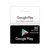 Tres tarjetas de regalo Google PlayStore 10