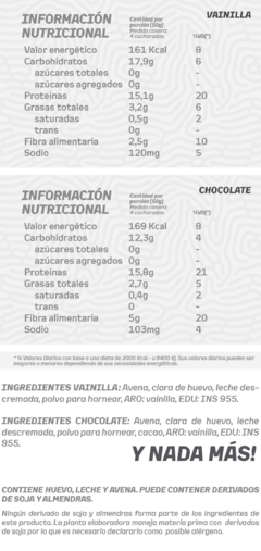 PANCAKES PROTEICOS CHOCOLATE - comprar online