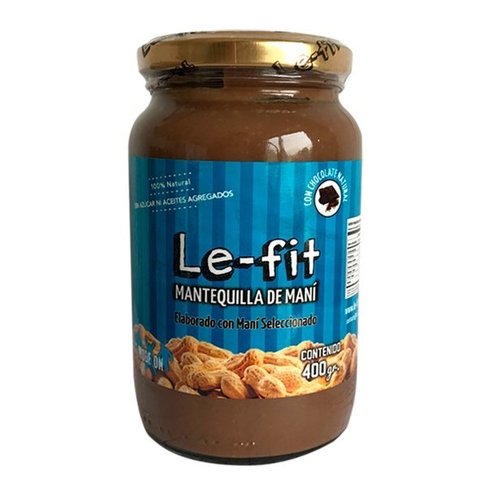 MANTEQUILLA DE MANÍ LE-FIT CON CHOCOLATE