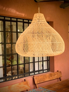 LAMPARA RATTAN COZUMEL XL 80CM en internet