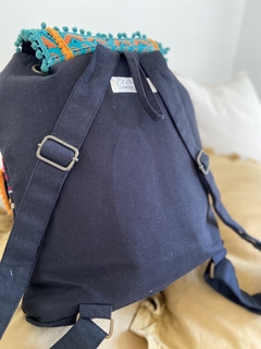 MOCHILA BOHO NEGRA - El Almacén de Totó