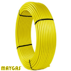 Tubo Pex Multicamada 32mm x 3mm Para Gás Proteção UV ( Rolo 60mts ) - Maygás