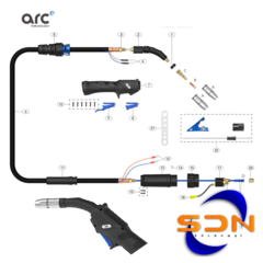 KIT Consumibles MIG Torcha ARC M1 - tienda online