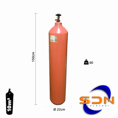 Cilindro 10m³ 51Lts. 50kg R075. D244 P/gas Sello Iram - comprar online