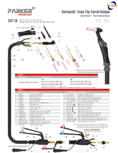 Cuerpo TIG WP18 FLEXIBLE (refrigerado) en internet