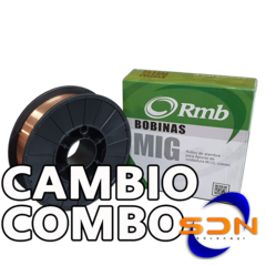 _CAMBIO x Alambre Cobreado 0,6mm en COMBO