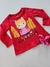 Blusa infantil gatinha vermelho Kyly 029