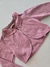 Bolero infantil gola bordada rosa Milon 020 - comprar online