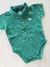 Body bebê polo piquet verde Charpey 18028