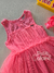 Vestido infantil tules rosa neon Mon Sucré 400 - loja online