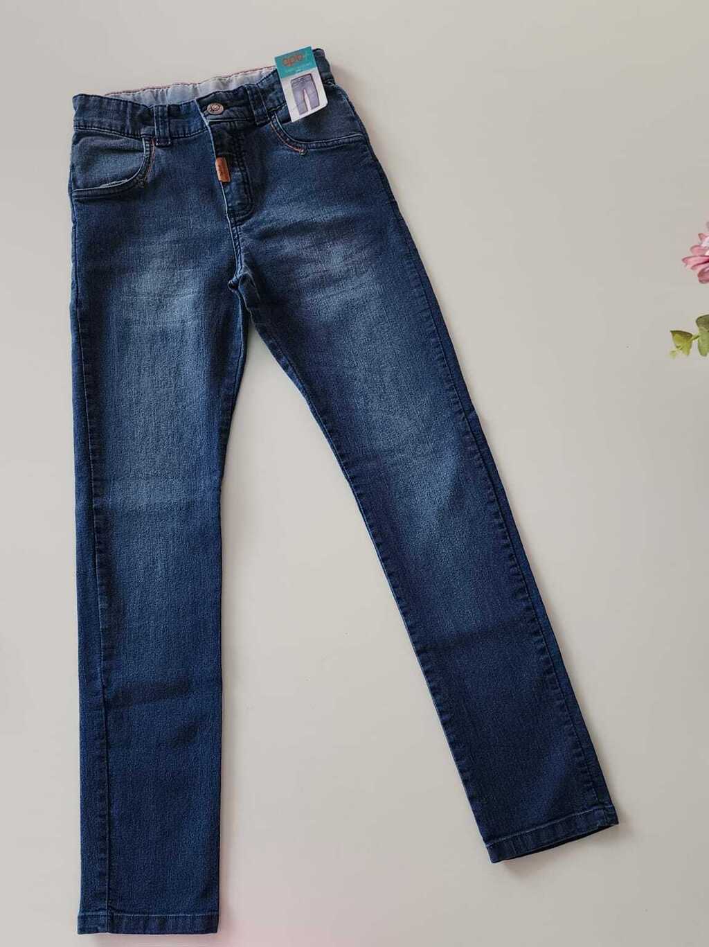 Calça infantil jeans Alphabeto 51841