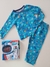 Pijama infantil manga longa espacial Alphabeto 58193