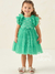 Vestido infantil festa celebration verde Petit Cherie 288 - comprar online