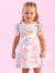 Vestido infantil sarja paête Belle Rose Petit Cherie 012 - comprar online