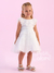 Vestido infantil festa celebration rendas branco Petit Cherie 296 - comprar online