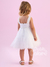 Vestido festa infantil frufru branco Petit Cherie 170 na internet