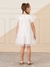 Vestido infantil Happy Time branco Mon Sucré 438 na internet