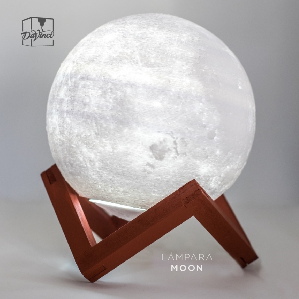 Lámpara Luna 3d - Comprar en davinci3d