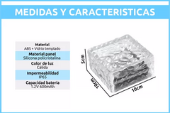 Imagen de LAMPARA SOLAR LADRILLO