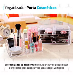 ORGANIZADOR DE MAQUILLAJE 2 EN 1 en internet