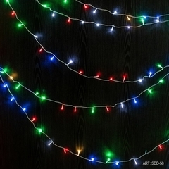 LUZ DE NAVIDAD 100 LUCES LED 8M.