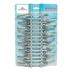 BOMBILLAS ACERO INOXIDABLE CON DIJE - comprar online