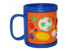 TAZA PLÁSTICA 3D INFANTIL en internet