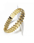 Imagem do Bracelete Rígido dourado com design Folhas - Folhagem