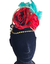 tiara headpieice carnaval flores vermelhas nicoleta 