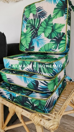 Almohadon para silla 40x40 Relleno de 8cm - tienda online