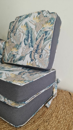 Almohadon para silla 40x40 Relleno de 8cm - comprar online