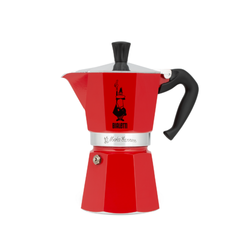 Cafetera Italiana Bialetti de 6 tazas color Negra