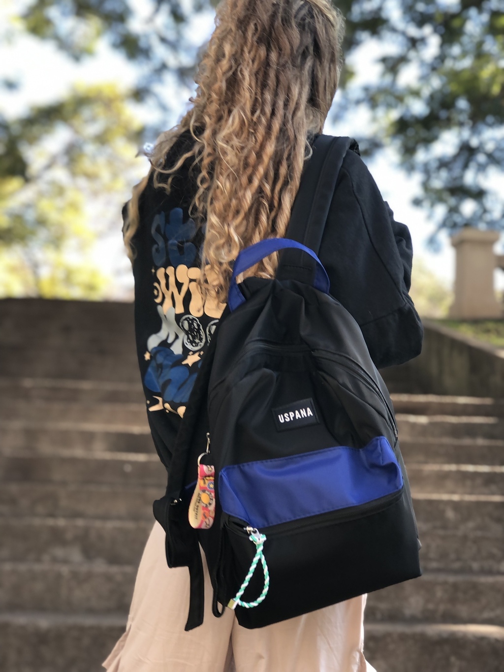 Mochila DUNA negro azul Comprar en uspana
