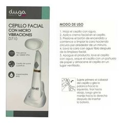 Cepillo Facial Con Microvibraciones - Impermeable Duga D710 - comprar online