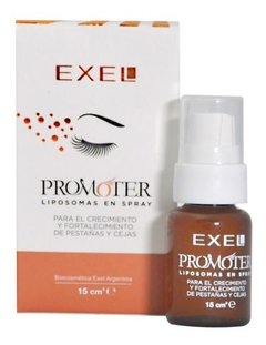 Liposomas Spray Crecimiento Cejas Pestañas Promoter Exel - comprar online