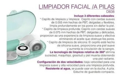 Limpiador Facial a pilas - Duga D838 - comprar online