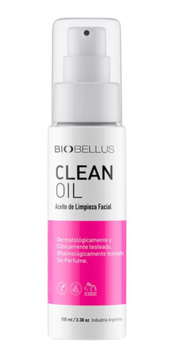 Clean Oil. Aceite De Limpieza Facial. Biobellus.