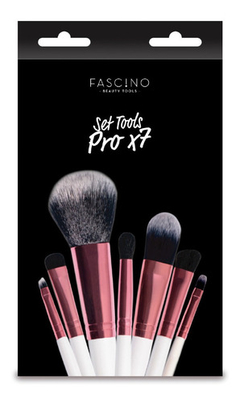 Set 7 Brochas Para Maquillaje - Tools Pro X 7 - Fascino en internet