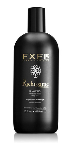 Shampoo Premium Oleo De Argan Y Maracuyá Richissime Exel