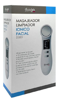 Masajeador Limpiador Iónico Facial Salud Antiage Duga D350 - tienda online