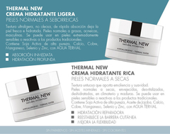 Thermal New Rich. Crema Hidratante Rica P/ Seca 50g Idraet en internet