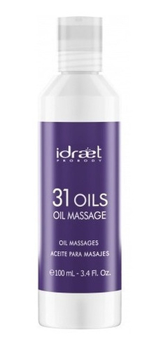 Idraet 31 Oils Aceite Para Masajes Multipropósito X 100 Ml