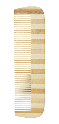 Peine De Bamboo Antiestático Jessamy Natural P1588