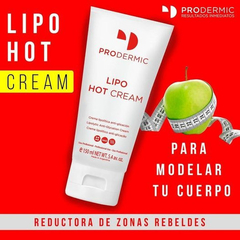 Lipo Hot Cream Reductora Anti-glicacion 150ml Prodermic - comprar online